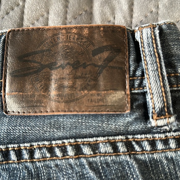 Men’s 38x34 Seven jeans 100% cotton straight - Picture 4 of 6